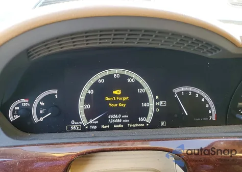 2012 Mercedes-Benz S 550 from USA, damaged, VIN WDDNG7DB3CA477306